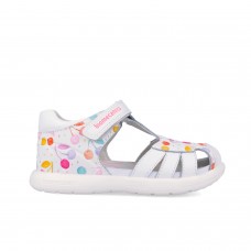 BIOMECANICS παιδικό παπουτσοπέδιλο κορίτσι 262202-A050 λευκό	